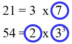 Casi particolari di minimo comune multiplo