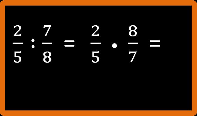 Divisione tra frazioni: esempi ed esercizi