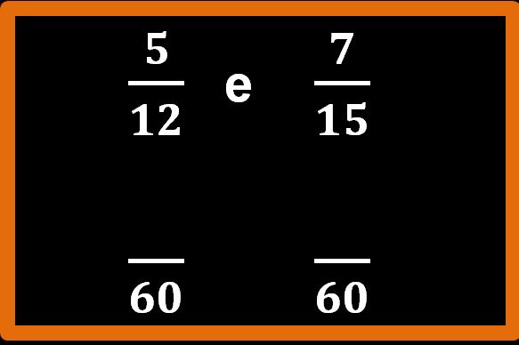 Frazioni con numeratore e denominatore diverso