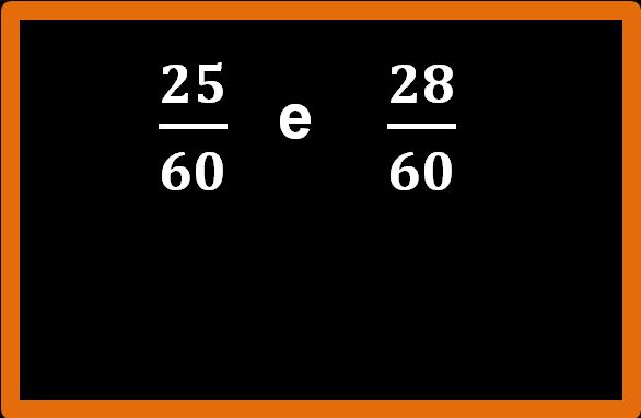 Frazioni con numeratore e denominatore diverso