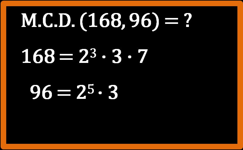 Calcolo del massimo comune divisore