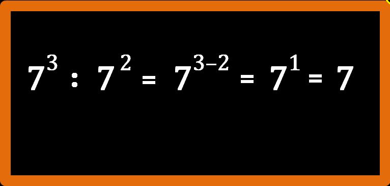 Divisione tra potenze con la stessa base