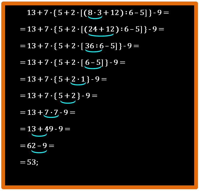 Espressioni Con Le Parentesi Graffe Matematica Facile