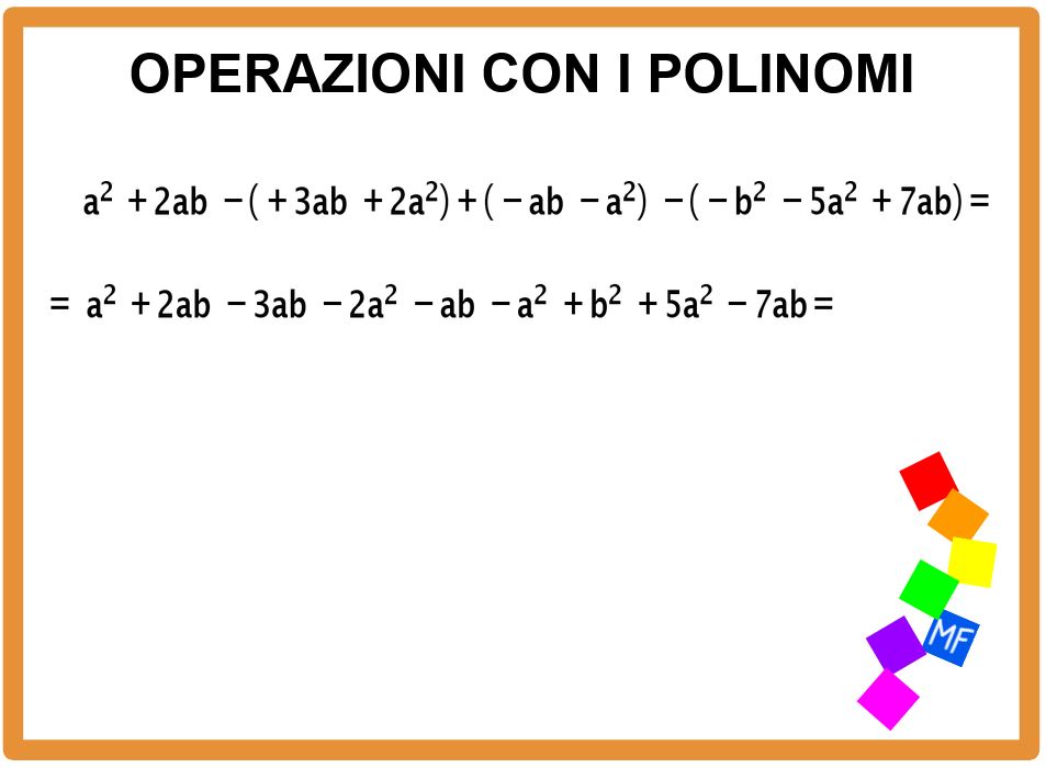 Operazioni con i polinomi