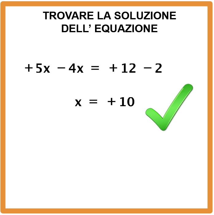 Come si risolve un equazione di primo grado