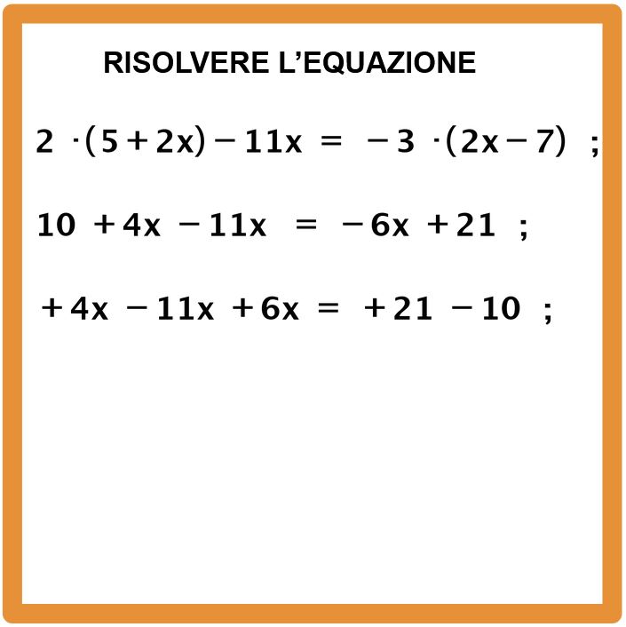 Come si risolve un'equazione di primo grado - 2nd