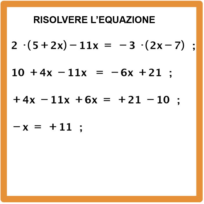 Come si risolve un'equazione di primo grado - 2nd