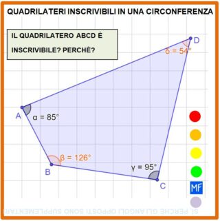 Quadrilateroin una circonferenza