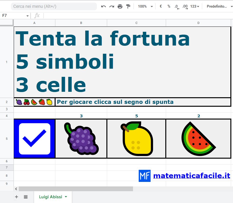 Probabilità e slot machine