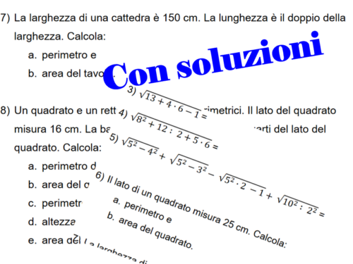 Verifica su radici quadrate