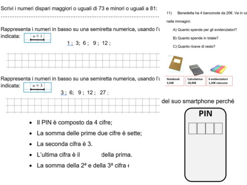 Verifica sulle 4 operazioni