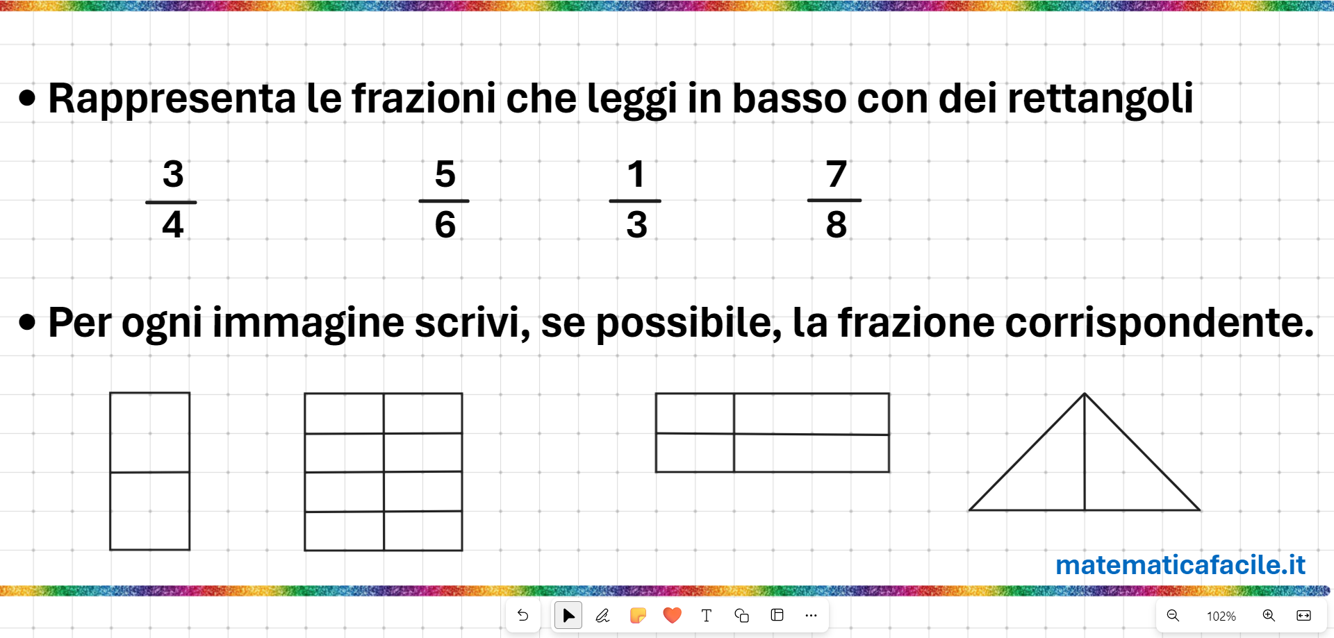 Verifica sulle frazioni